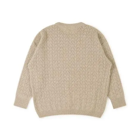 Lace sweater Limestone - MATONA