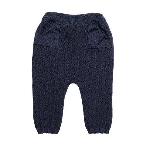 Baby pants with pockets navy - frilo swissmade