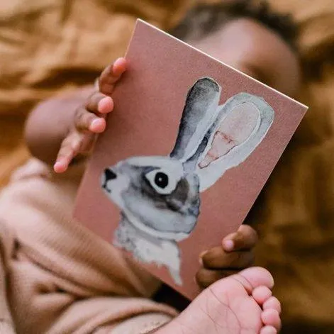 Postcard bunny - nuukk
