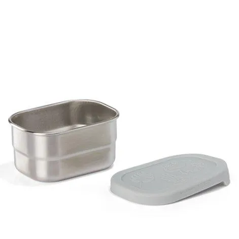 Stainless Steel Lunch Box Set Grey - Affenzahn