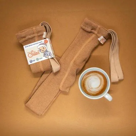 Footless tights Wooly Cappuccino - Silly Silas