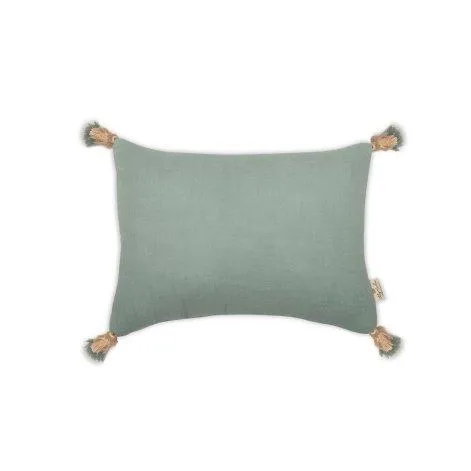 Muslin pillow Aloe Green - Elly+Lune