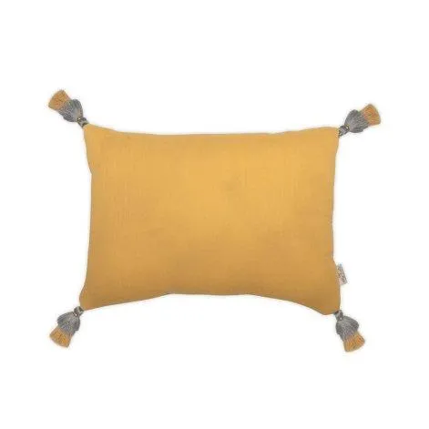 Muslin cushion Autumn Yellow - Elly+Lune