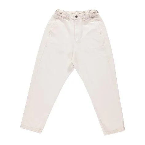 Adult Jeans Carotte Denim Écru - Poudre Organic