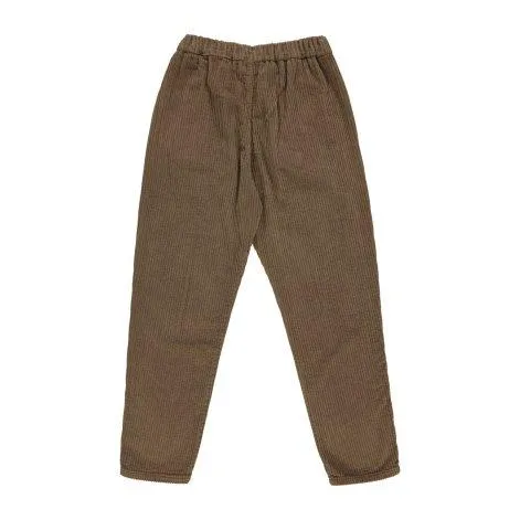 Adult Cordhose Ribbed Poppy Toffee - Poudre Organic