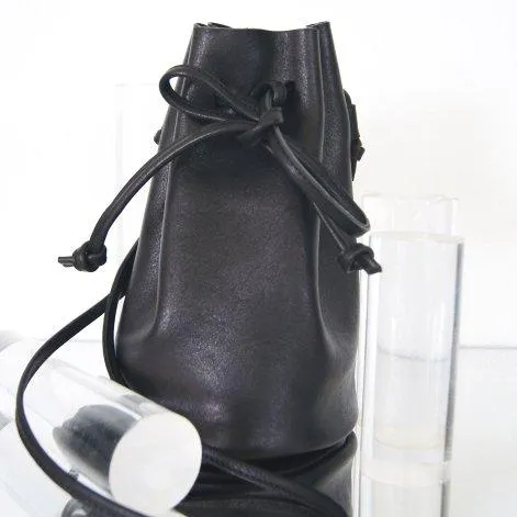 Mini Bucket Bag Color Block Black - Petit Mai