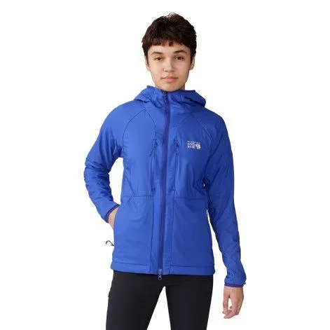 Jacket AirShell Kor blue print 516 - Mountain Hardwear