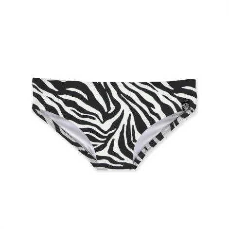 Swimming trunks UPF 50+ Zebra Fish Black / White - Beach & Bandits