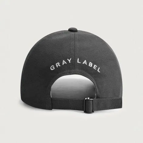 Cap Nearly Black - Gray Label
