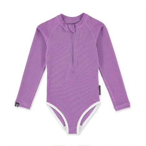 Swimsuit UPF 50+ Orchid Ribbed Purple - Beach & Bandits