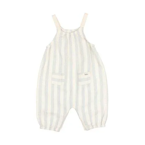Baby onesie Stripes Sky Grey - Buho