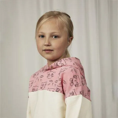 Cathlethes Pink hoodie - Mini Rodini