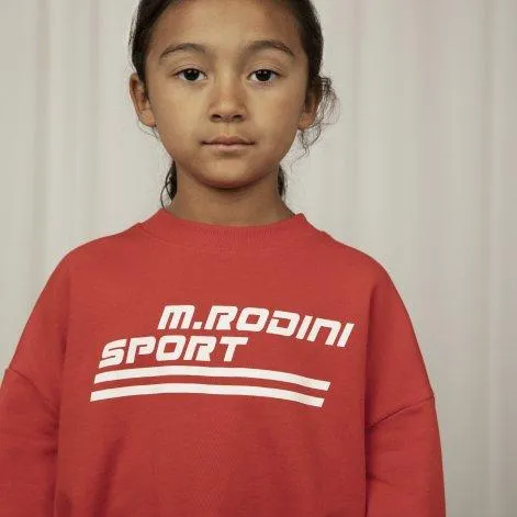 Sweatshirt M Rodini Sport Red - Mini Rodini