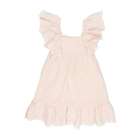 Kleid Embroidery Light Pink - Buho