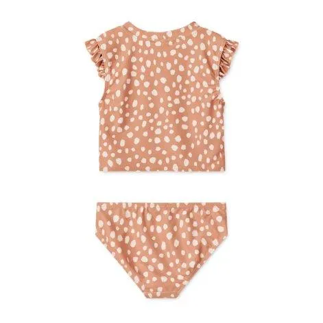 Judie Printed Bikini Set Leo spots - Tuscany rose - LIEWOOD