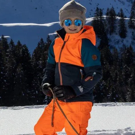 Kinder Winterjacke Champion fluorescent orange - rukka
