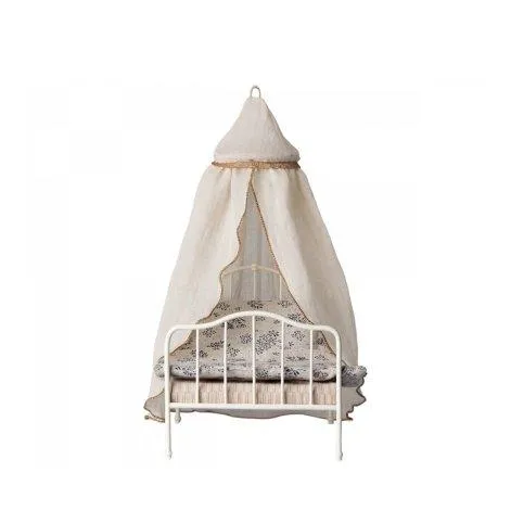 Bed canopy for doll house cream - Maileg