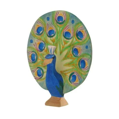 Ostheimer peacock with wheel - Ostheimer