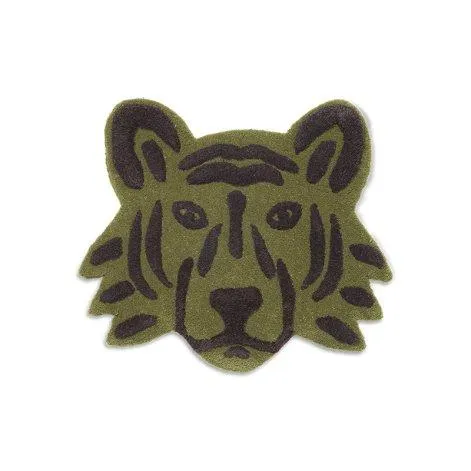 Carpet Tiger Head Green - ferm LIVING