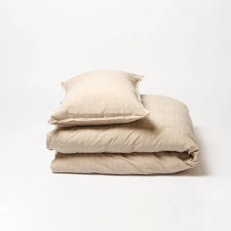 Comforter cover TRABOULES taupe 200x210 cm - Journey Living