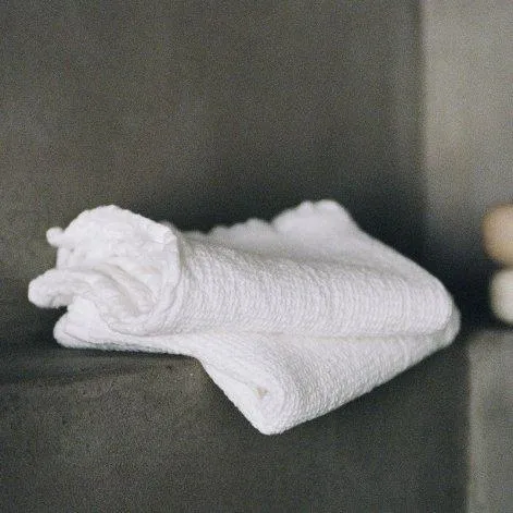 Shower towel DOURO white 70x140 cm - Journey Living
