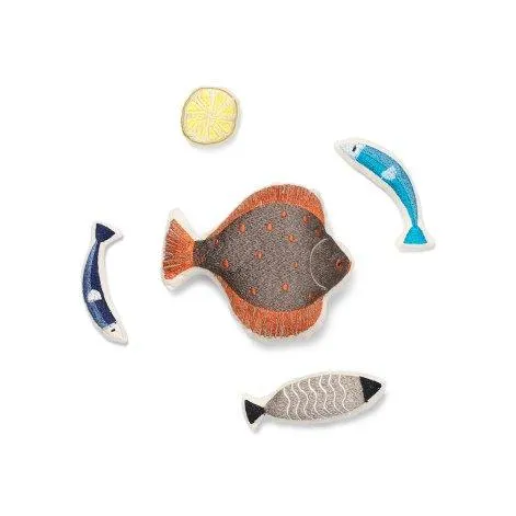 Embroidered fish - ferm LIVING