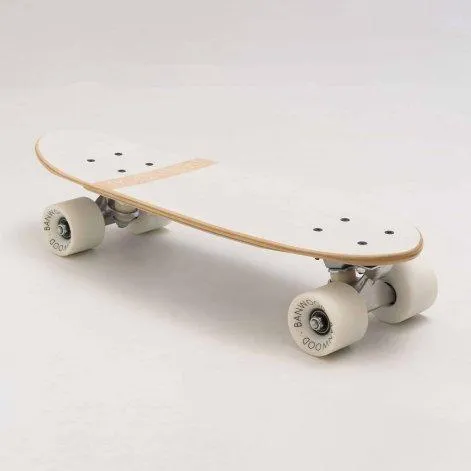 Skateboard White - Banwood