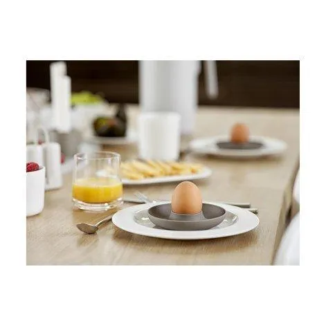Egg cup Singles 4 pieces, Taupe - Zone Denmark