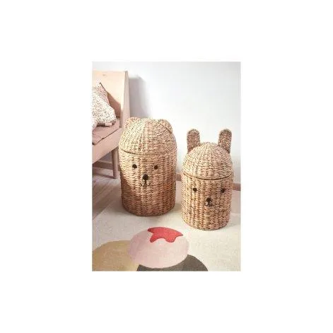 Bear & Rabbit toy basket set of 2 - OYOY