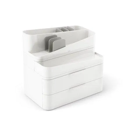 Bathroom utensil holder Glam gray/white - Umbra