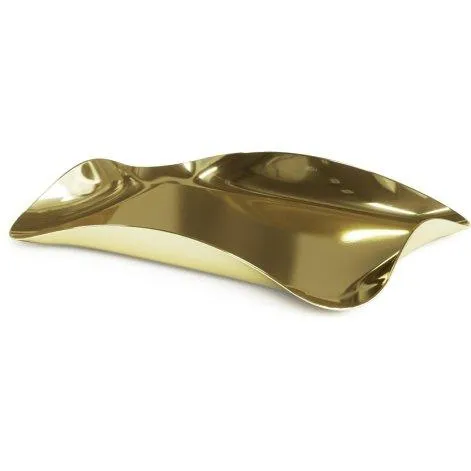 Servierplatte Wave, Gold - Umbra