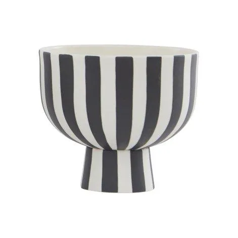 Decorative bowl Toppu, Black / White - OYOY
