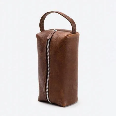 Trocla darkbrown handbag L - Cervo Volante 