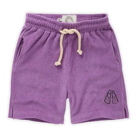 Terry Bermuda shorts Flippers Purple - Sproet & Sprout