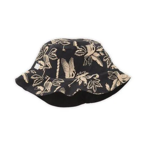 Chapeau de pêcheur Tropical Print Black - Sproet & Sprout