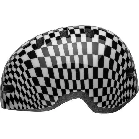 Casque pour enfants Lil Ripper gloss black/white checkers - Bell