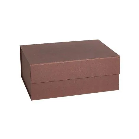 Storage box Hako, Caramel - OYOY