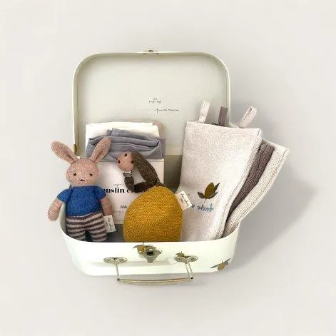 Birth gift suitcase Lemon Love - Stadtlandkind