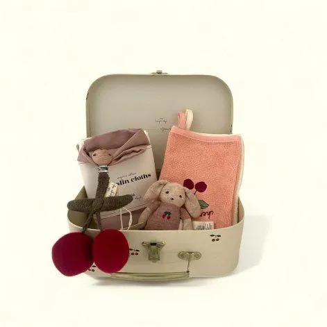 Birth gift suitcase Cherry Love - Stadtlandkind