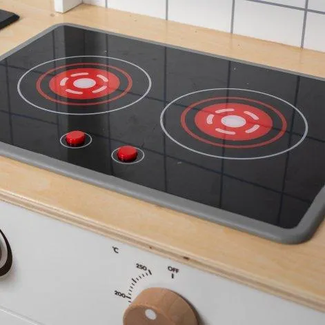 Play kitchen with electric hob - Mamamemo