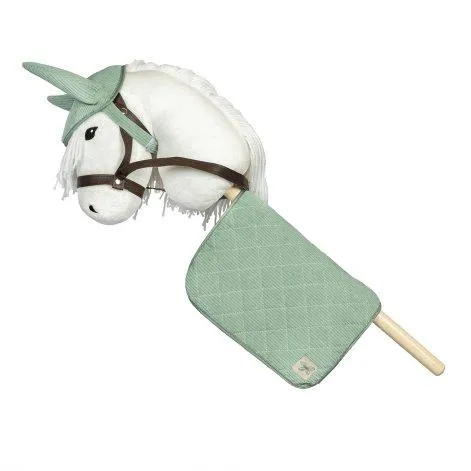 Saddle cover and hood for hobby horses Green - by ASTRUP