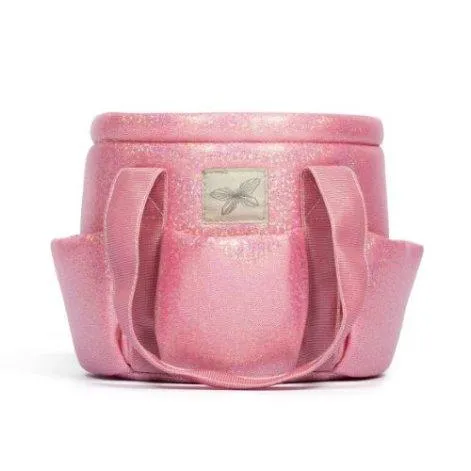 Tasche für Pflegeutensilien Steckenpferde Pink Glitter - by ASTRUP