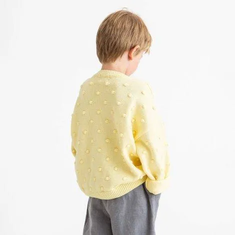 Popcorn Daffodil sweater - MATONA