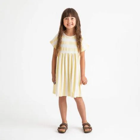 Kleid Skater Yellow Stripes - MATONA