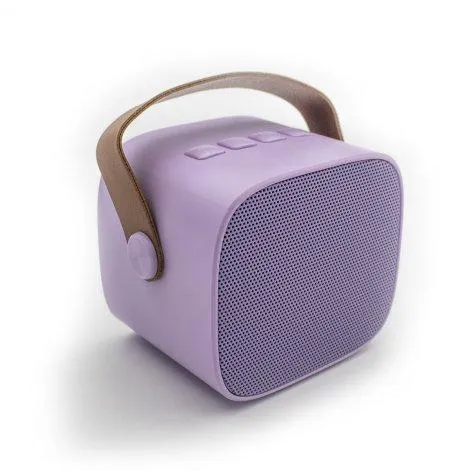 Wiederaufladbarer kabelloser Lautsprecher und Mikrofon Purple Pastel - Lalarma Copenhagen