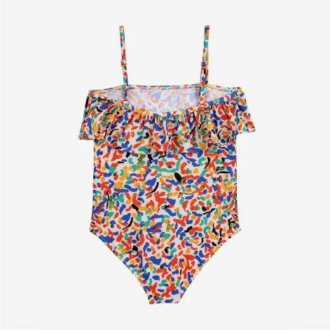 Confetti all over flounce swimsuit - Bobo Choses