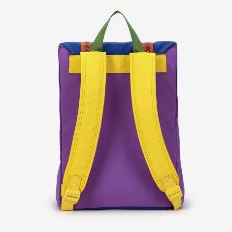Bobo Choses Color Block Purple backpack - Bobo Choses