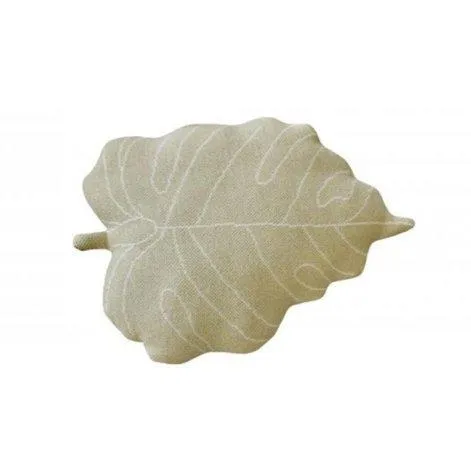 Baby Leaf Olive cushion - Lorena Canals