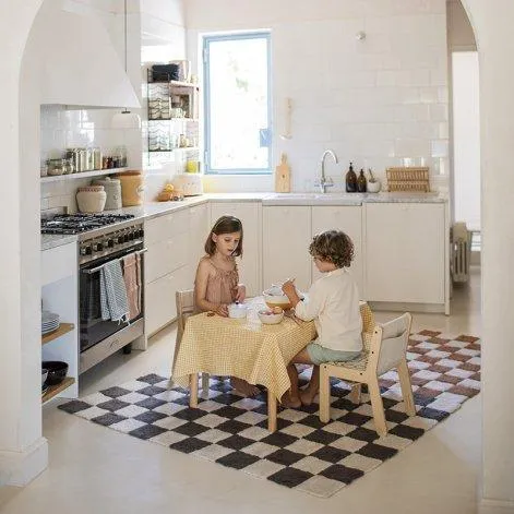 Kitchen Tiles Dark Grey carpet - Lorena Canals