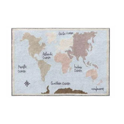 Vintage Map rug - XL - Lorena Canals